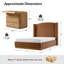 Ensemble de chambre à coucher 4 pièces en bois massif avec placage de chêne Fedor-1764683251-1763289588-1763289591