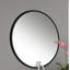 Metal Framed Wall Mounted Bathroom / Vanity Mirror in Black