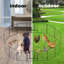 Enclos pour chien ou animal de compagnie en métal 16 panneaux-66377913