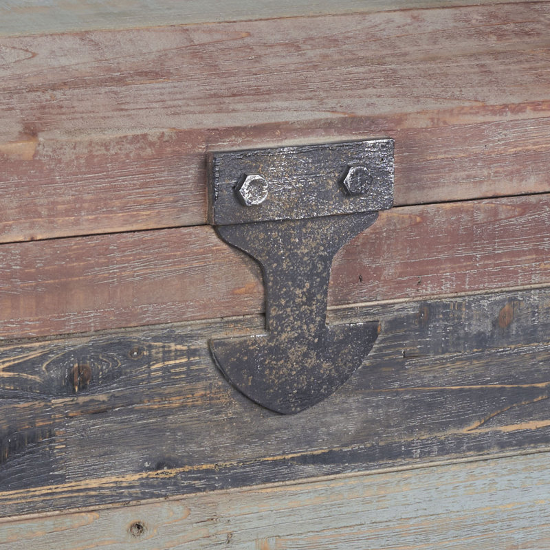 Braydon Manufactured Wood Vintage Trunk