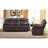 2 - Piece Modern Upholstered Vegan Leather Manual Reclining Living Room Set-1773654256