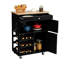 Ayoka Wood Kitchen Island