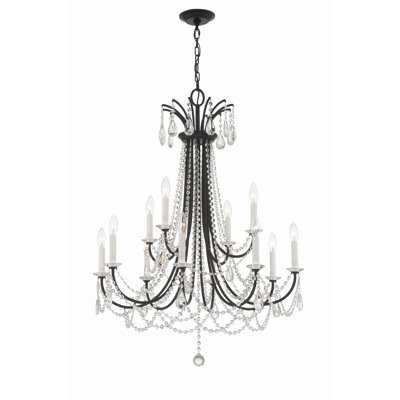 Lustre classique à 12 lumières Jafus