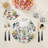 Flora Fauna Cotton Sateen Dinner Napkins