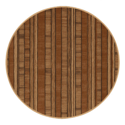 Washable Ships deck browns Nautical Area Rug
