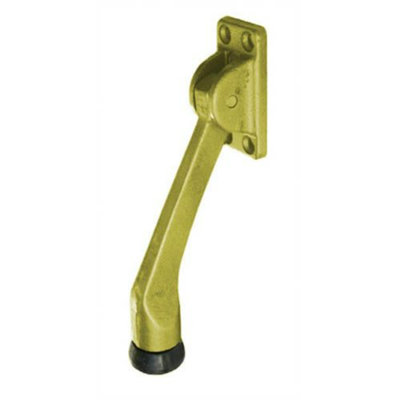 Support de porte en laiton massif 4 po 4 po