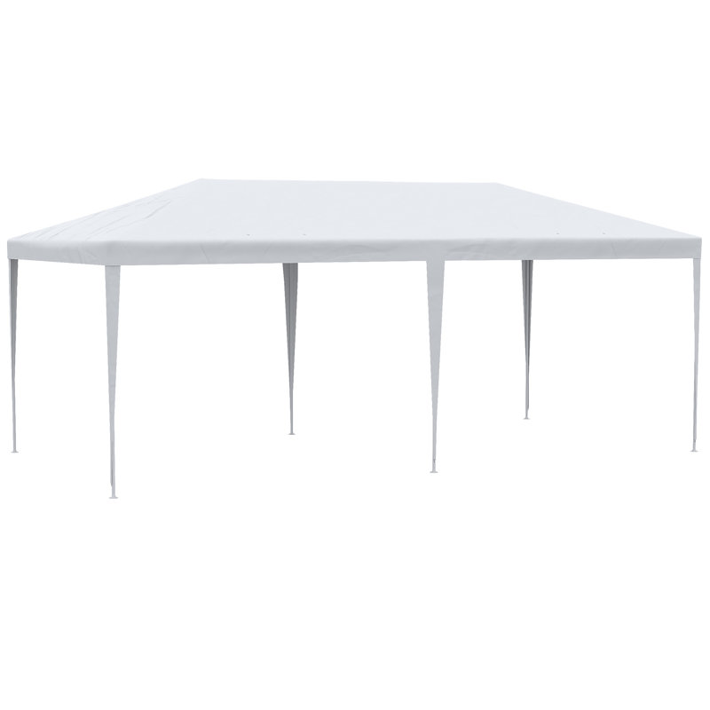 Grande tente de réception 10 pi x 20 pi Outsunny