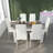 6 - Person Four Leg Dining Set-97699911