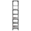 Emille 176cm H x 81cm W Steel Geometric Bookcase-1042499061