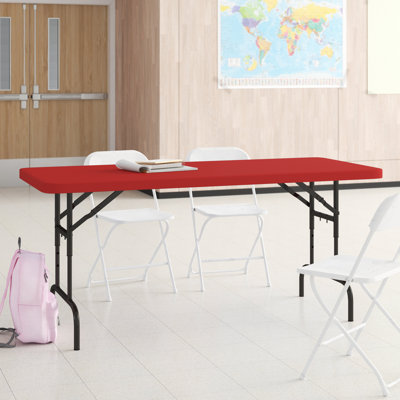 Table pliante robuste réglable en hauteur NPS 30 x 72