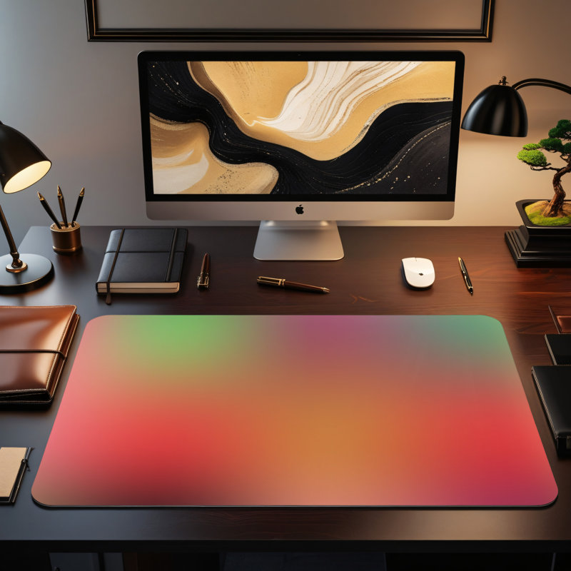 Polyester Desk Pad, 23.6x13.8