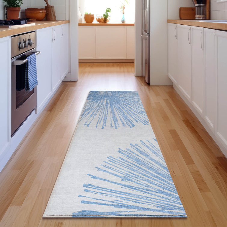 Premium Machine Washable Cerrito Denim Rug