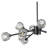 Quaseem Glass LED Flush Mount-853253387