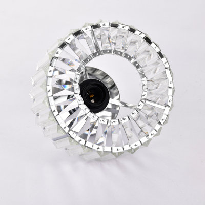 Lilyanka Crystal Semi Flush Mount