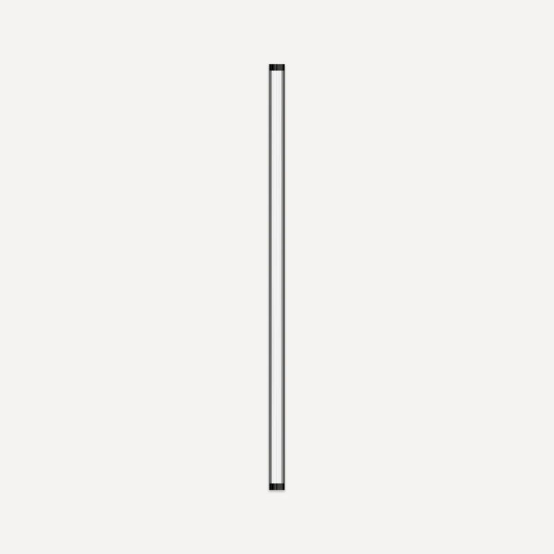 Tenor 36" LED Vanity Light, Matte Black, Fluted
