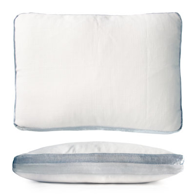 Double Tuxedo Reversible Throw Pillow