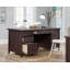 Bureau d'écriture rectangulaire l 65,118 po Kinmundy-1717188086
