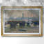 Pont de Waterloo, effet de soleil - Claude Monet - reproduction encadrée avec passe-partout et verre - 1903-395917907-395917906-395917909