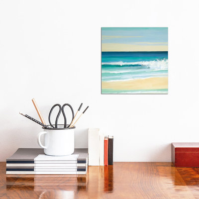 Sunny Seaside IV by Sally Swatland - No Frame Gallery-Wrapped Canvas Giclée on Canvas