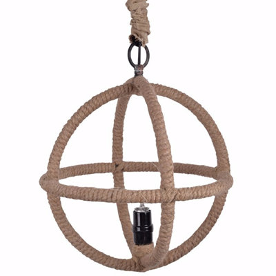 Rowden 1 - Light Brown Single Pendant