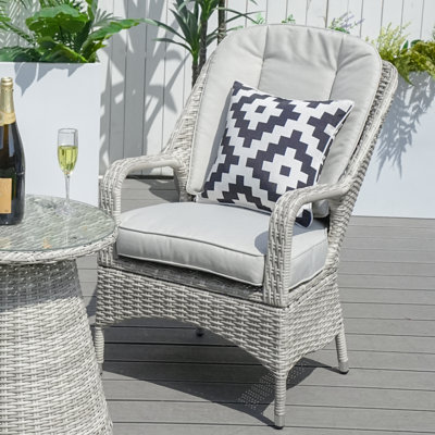 Algird Patio Dining 2Pcs Chairs With Cushions