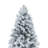 Snow Flocked Traditional Christmas Tree with Lights, Christmas Tree Prelit with Metal Stand-1073456765