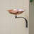 Bee Fountain and Birdbath with Wall Mount Bracket