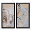 Beige brun brossé III - ensemble de 2 reproductions sur toile-1575113761-1575113764