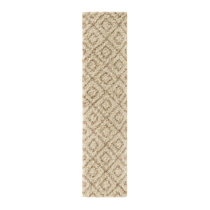 Geometric Indoor Rug, Runner 2' x 8'