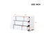 Commode 6 tiroirs Modern White