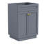 Meuble-lavabo simple 24 po sans lavabo Modern