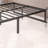 Tabares 14 Inch Metal Platform Bed Frame/Steel Slat Support/No Box Spring Needed-1259347922