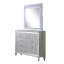 Commode 9 tiroirs avec cadre en miroir-657111384