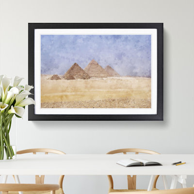 Great Pyramids of Egypt - Picture Frame Graphic Art