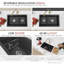 Stylish Waterton Composite Dual Mount 30” Double-bowl Workstation Kitchen Sink-99069656