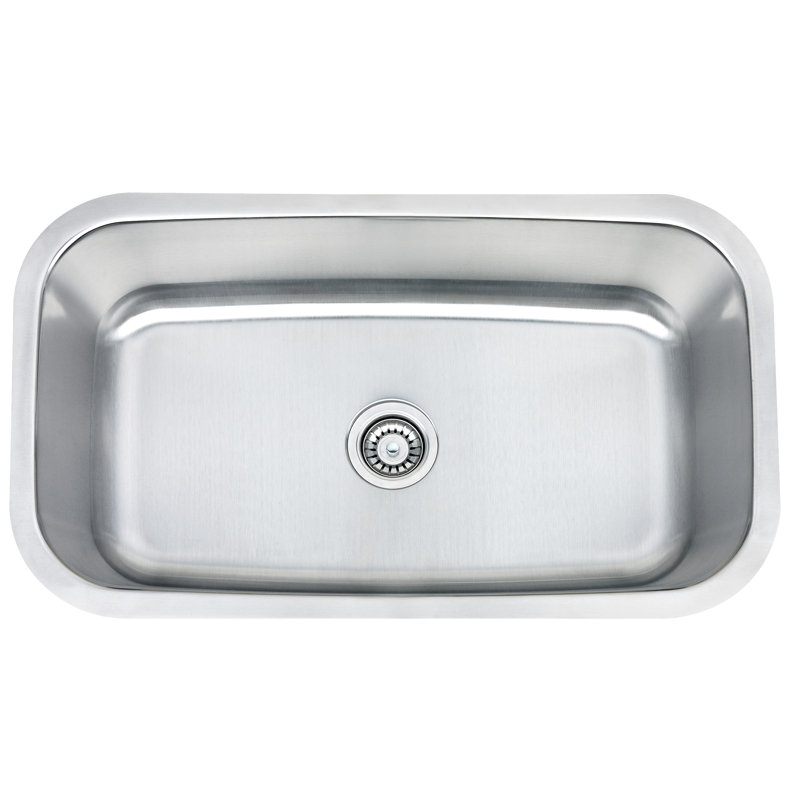 32" L x 19" W Undermount Kitchen Sink