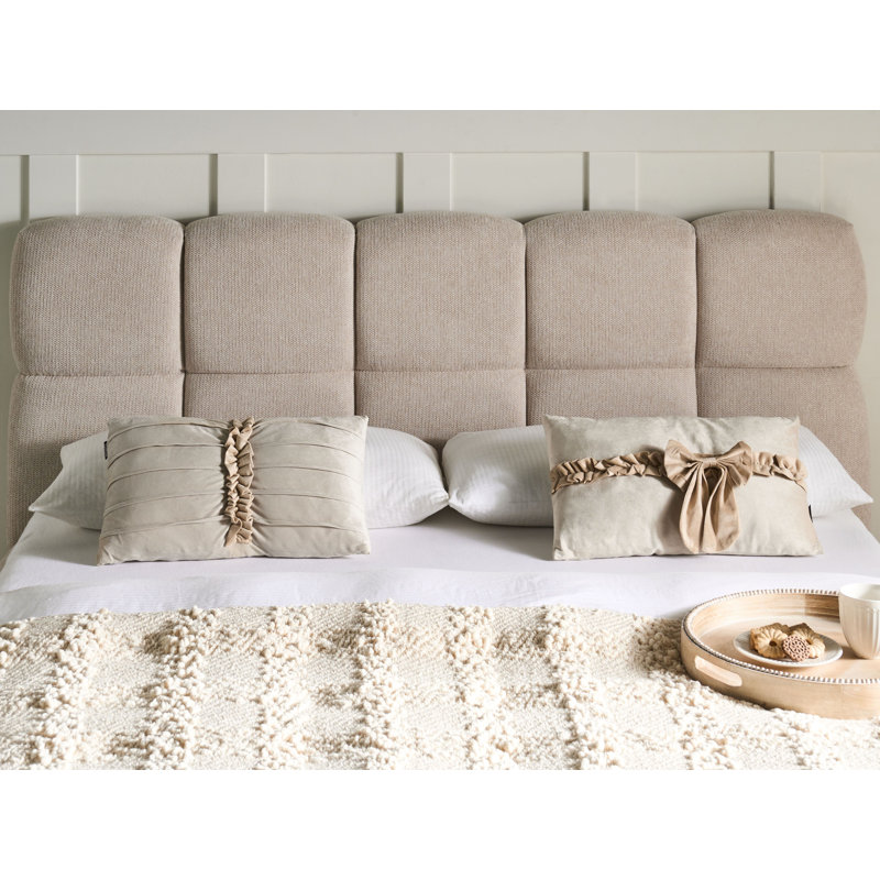 Beige Rectangular Cushion, Light Beige