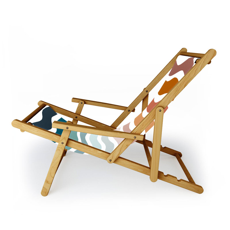 Chaise longue pliante inclinable Giana
