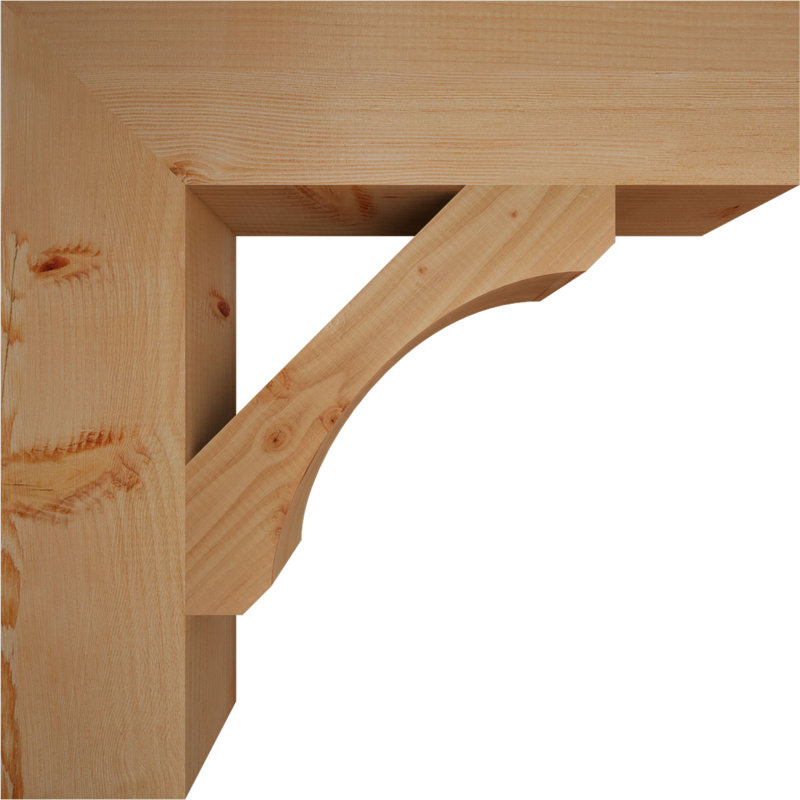 Support à bloc lisse H 5 po x l 5 1/2 po x P 26 po x H 26 po, Sapin de Douglas, Lisse, H 26 po x l 5,5 po x P 26 po