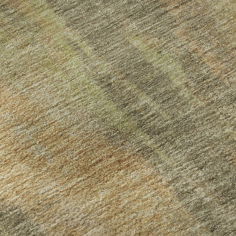 Tapis abstrait lavable à la machine Premium AMF1648, Tapis de couloir 2 pi 3 po x 7 pi 6 po