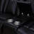 Aspen Black  Vegan Leather Sectioanal Living Room Sofa Set With Cup-Holders ,Wireless Charging And LED Lights