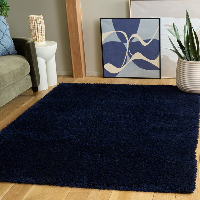 Atlantis Shag 100 Performance Solid Color Rug, 5'-3" X 7'-6" Rectangle