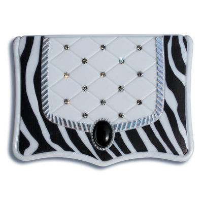 Miroir compact zébré House of Hampton® 7721AB8FCC3242EFACA47E59686B143D