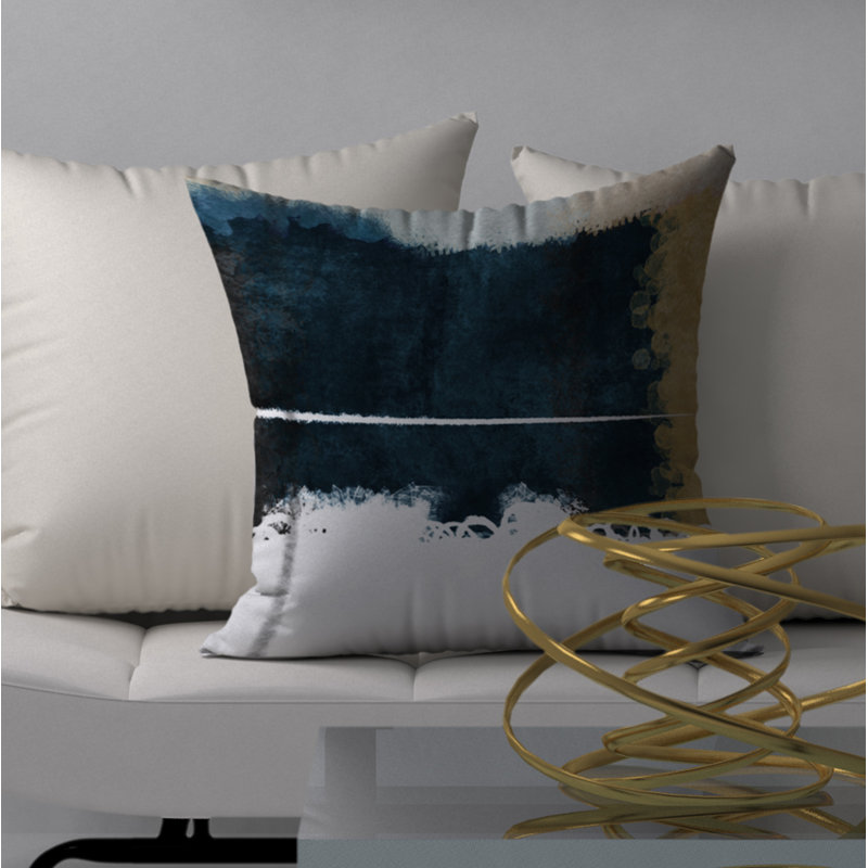 Reversible Throw Pillow, 24" x 24"