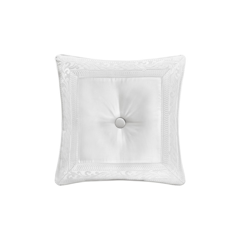 Bianco 20" Square Decorative Throw Pillow