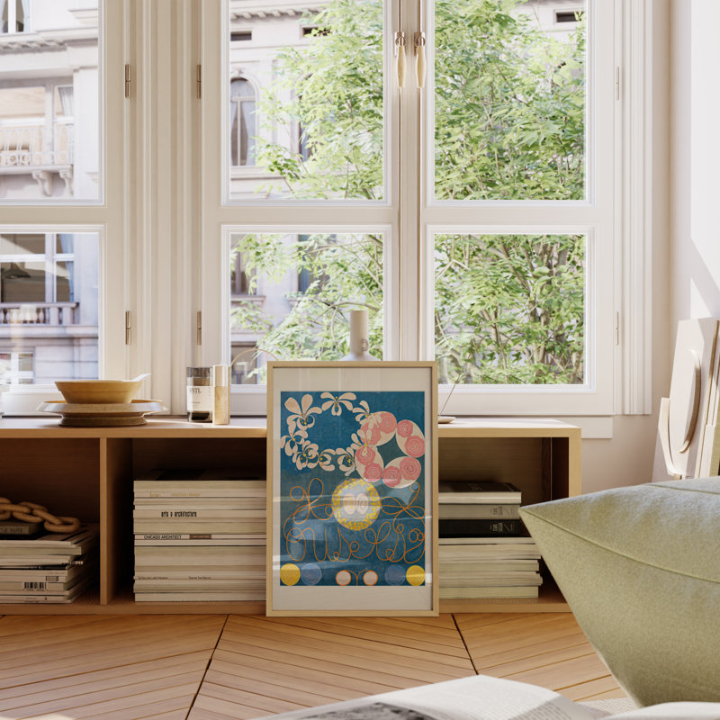 Cadre photo en bois massif avec verre, Beige, L 20 po x H 30 po