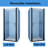 32" W x 72" H Pivot Frameless Shower Door-88141851