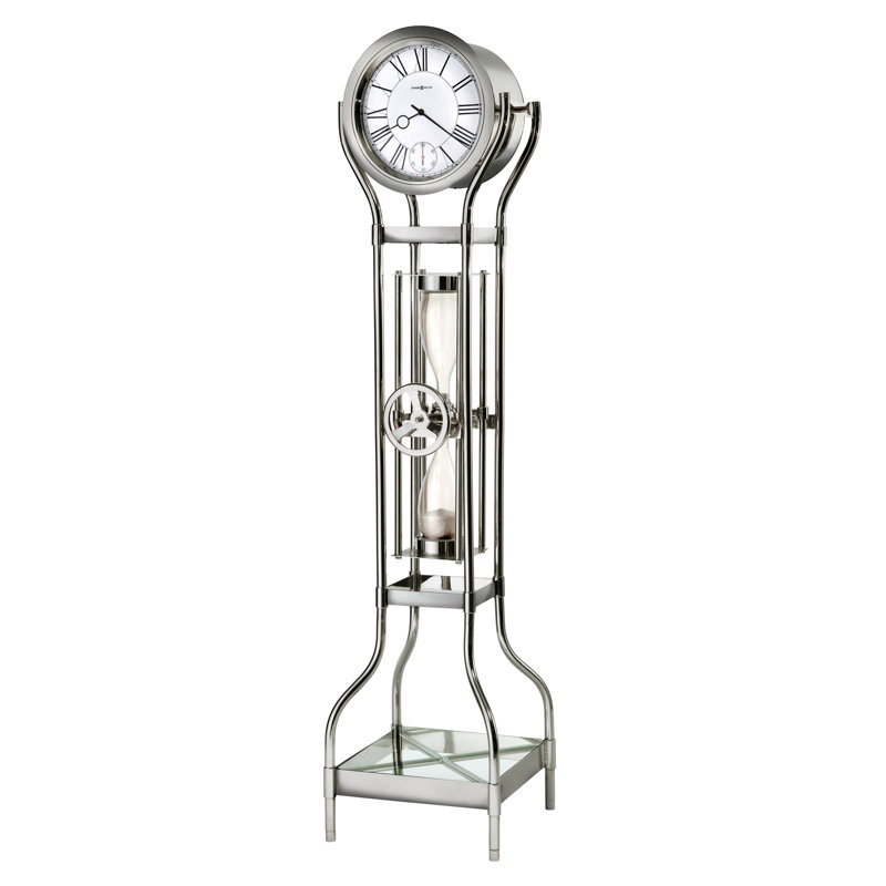 197.5cm Metal Floor Clock