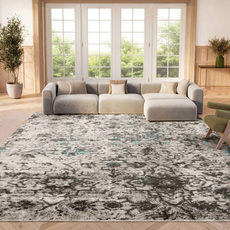 Olius Performance Abstract Rug, Rectangle 8' x 10'