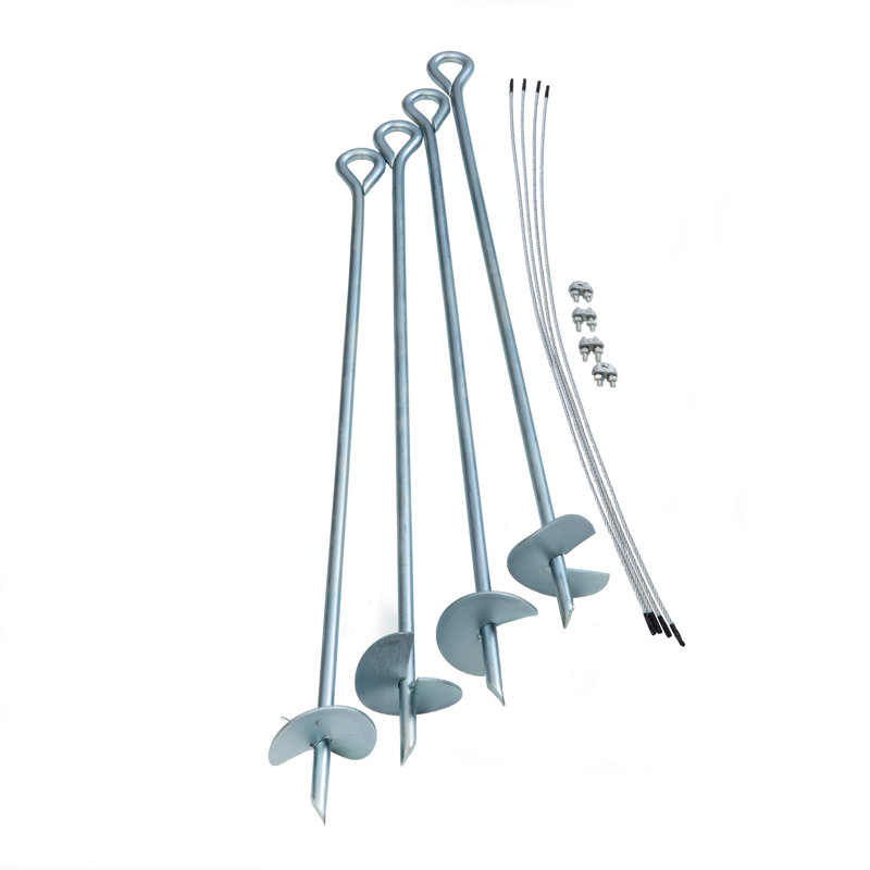 ShelterLogic Steel Anchor Kit